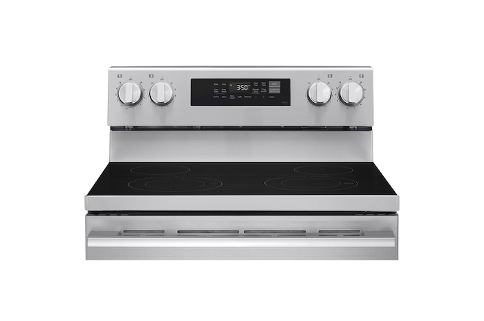 Front view of button