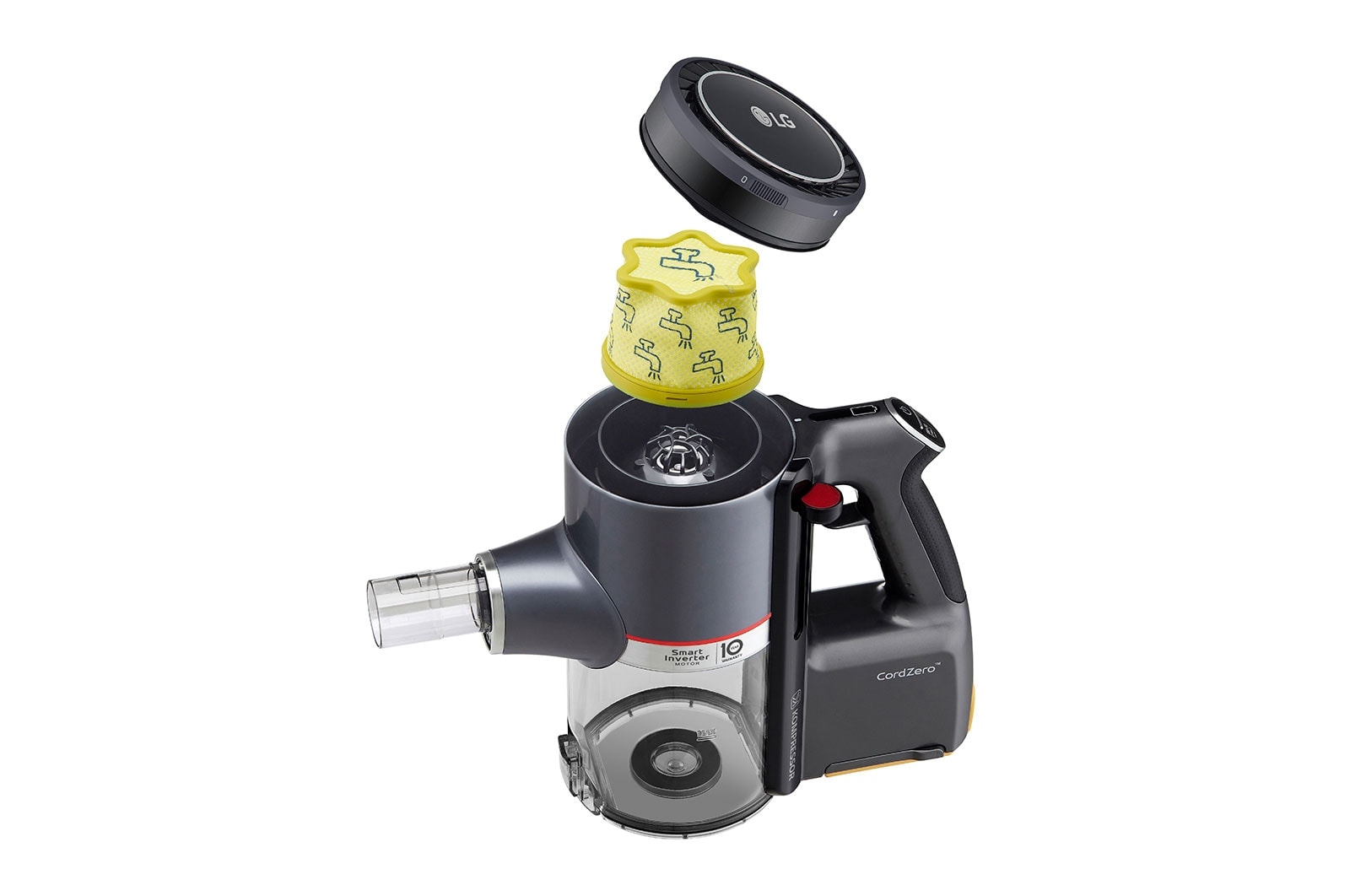 LG Aspirateur-balai sans-fil CordZero<sup>MC</sup> ThinQ Kompressor<sup>MC</sup> de LG, A927KGMS