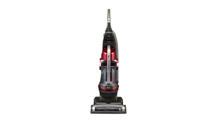 Vue avant de Aspirateur vertical sans sac Kompressor Soins des Animaux de LG LUV200R