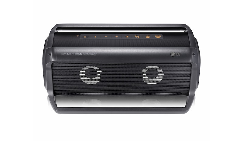 LG XBOOM Go PK7 Haut-parleur Bluetooth portable avec technologie Meridian, PK7