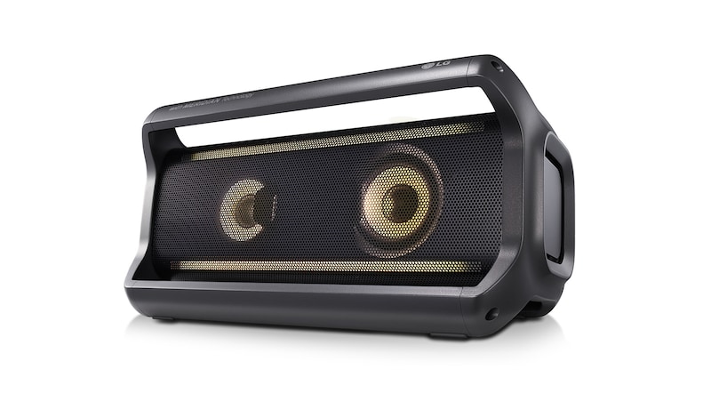 LG XBOOM Go PK7 Haut-parleur Bluetooth portable avec technologie Meridian, PK7