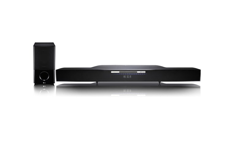 LG Sans fil Soundbar | SimpLink | HD Sound | Made for iPod ® | Wifi DLNA, HLB54S