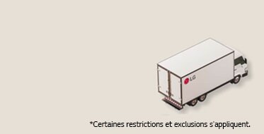 La vie est belle avec la livraison gratuite.