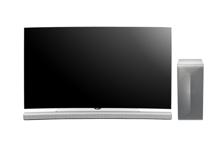 LG Barre de son sans fil incurvée de 360 W , LAS855M