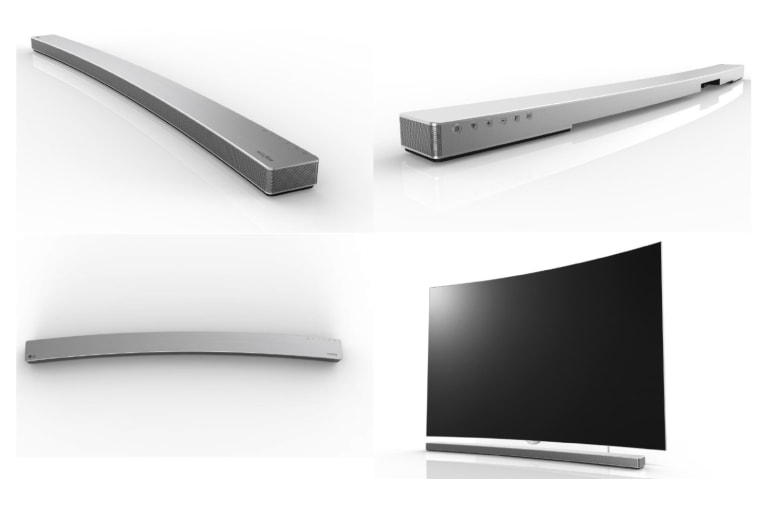 LG Barre de son sans fil incurvée de 360 W , LAS855M