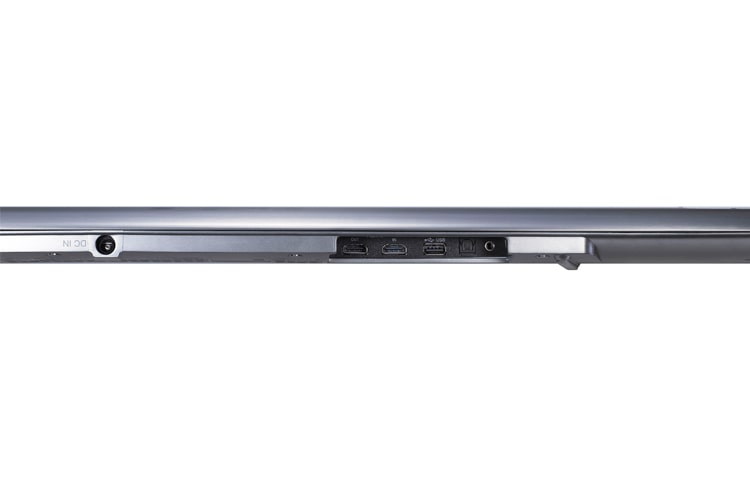 LG Cette barre de son d'une grande élégance a fière allure et portera vos films, votre musique et votre divertissement à un niveau supérieur. Écoutez un son large et spacieux à partir d'un seul haut-parleur mince et d'un caisson de basses sans fil. Grâce à la fonctionnalité Bluetooth®, vous pouvez faci, NB5540