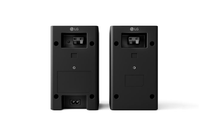 Vue arrière des haut-parleurs arrière