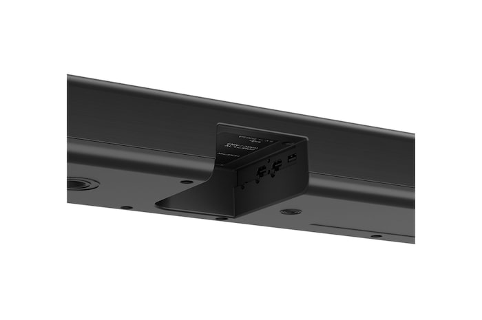 Back view of Soundbar