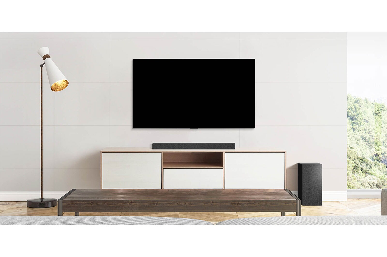 LG Barre de son SP7Y à 5.1 canaux et de 440W de LG avec Meridian, SP7Y