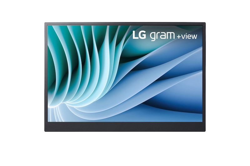 Vue avant de Moniteur portable +vue WQXGA (2560 x 1600) de 16 po pour LG gram avec USB de type C<sup>MC</sup> 16MR70.ASDA8