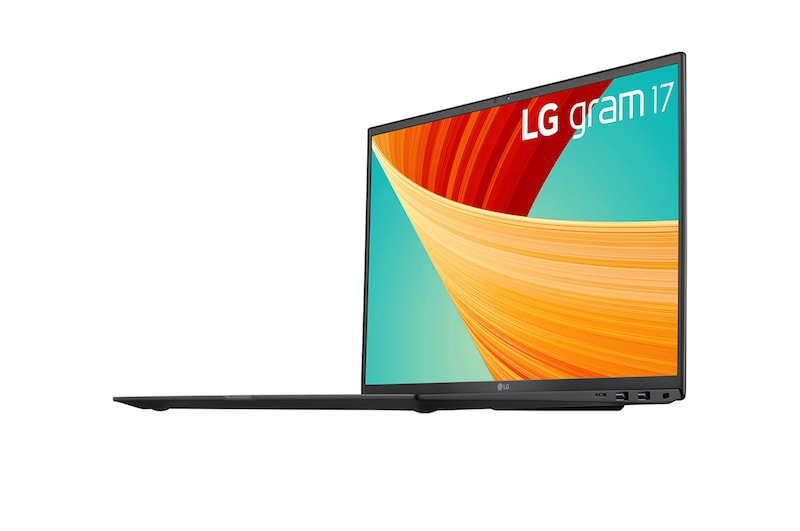 LG gram de 17 po ultraléger avec écran IPS 16:10 antireflet et processeurs Intel<sup>MD</sup> Evo de 13ᵉ génération, 17Z90R-N.AP75A8
