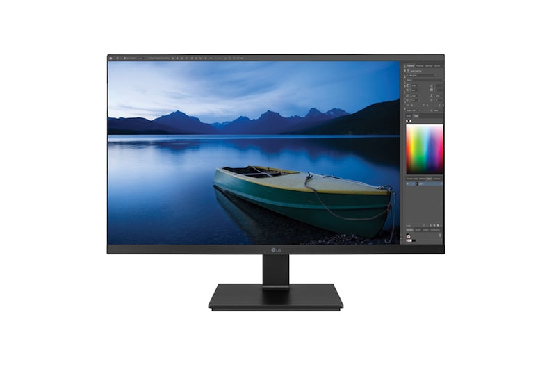 LG Moniteur IPS pleine HD de 24 po conforme à TAA, 24BK550Y-B