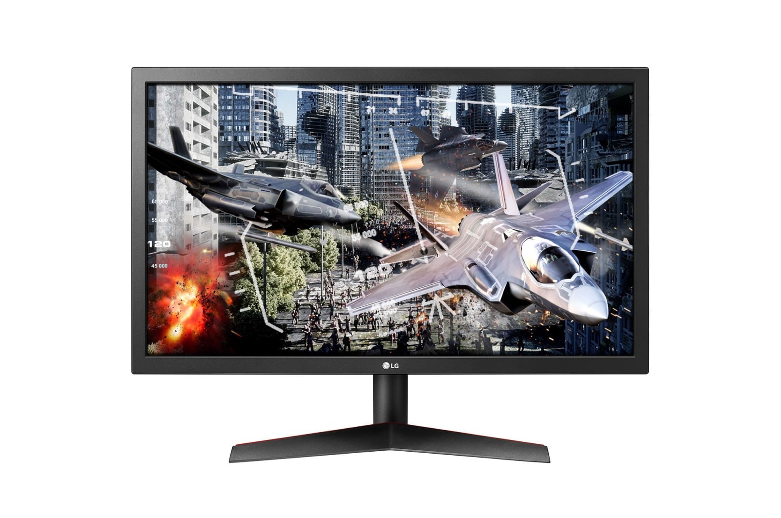 LG Moniteur de jeu UltraGear<sup>MC</sup> avec Radeon FreeSync<sup>MC</sup>, catégorie des 24 po (diagonale de 23,6 po), 24GL600F-B