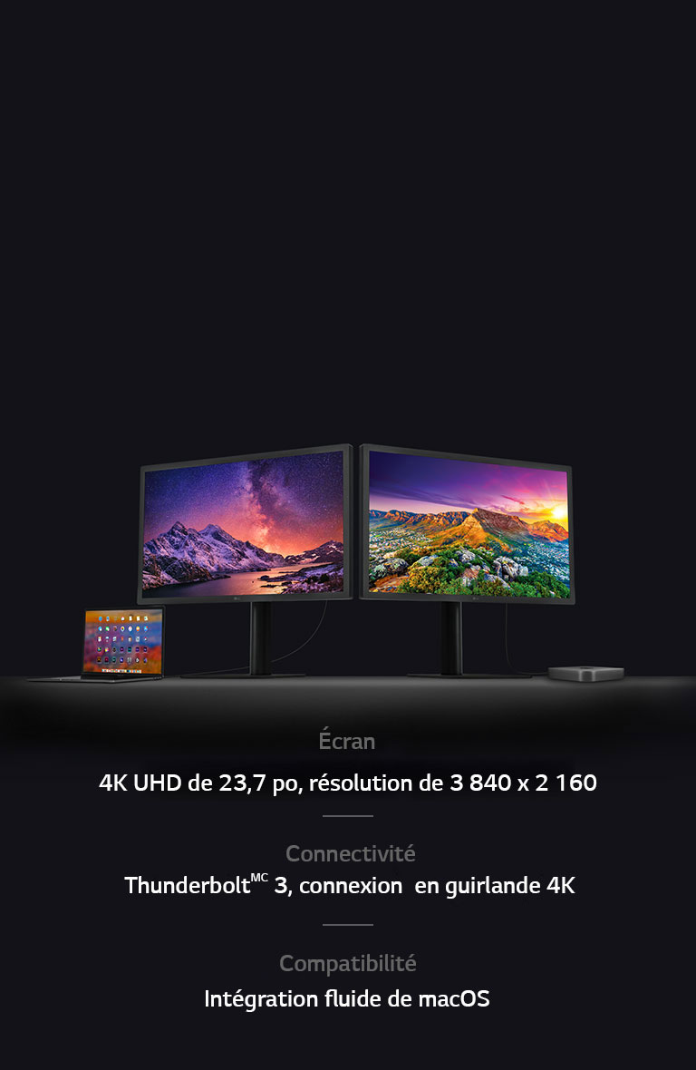Moniteur 4K UltraFine