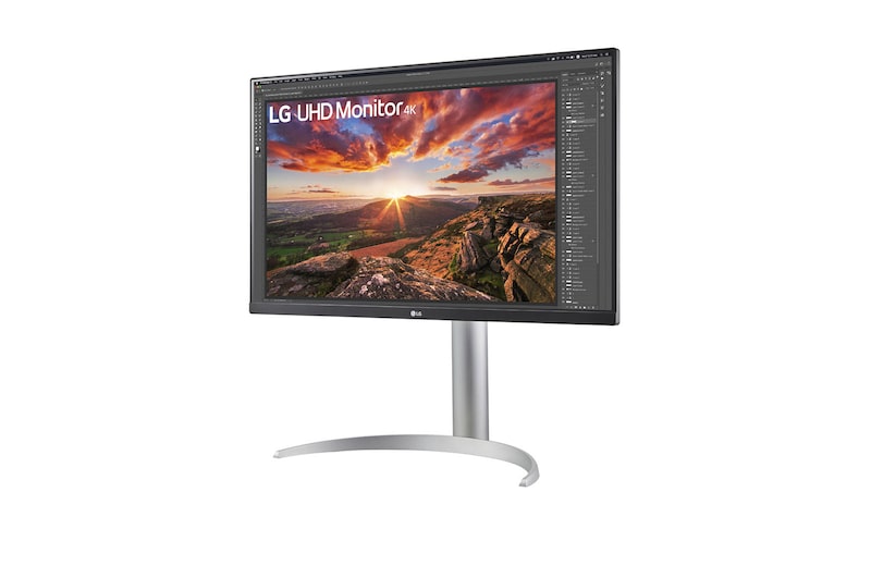 LG Moniteur IPS UHD 4K 27 po. avec VESA DisplayHDR<sup>MC</sup> 400, 27UP850-W