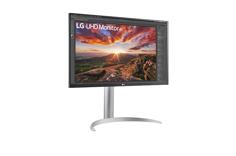 LG Moniteur IPS UHD 4K 27 po. avec VESA DisplayHDR<sup>MC</sup> 400, 27UP850-W