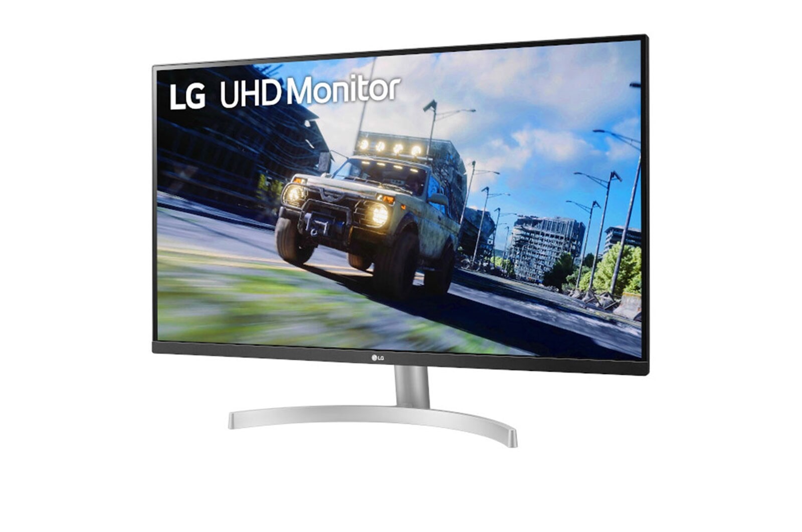 LG Moniteur UHD à grande gamme dynamique de 32 po avec la technologie FreeSync<sup>MC</sup>, 32UN500-W