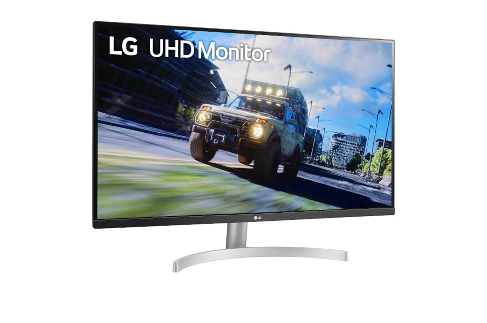 LG Moniteur UHD à grande gamme dynamique de 32 po avec la technologie FreeSync<sup>MC</sup>, 32UN500-W