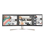 LG Écran double incurvé UltraWide™ IPS à DEL QHD 49WL95C-W 32:9 de 49 po avec HDR10 de LG, 49WL95C-WY