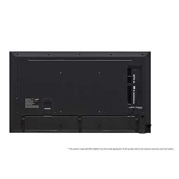 Rear view (* The product image would differ from its actual appearance, as it would vary slightly depending on each inch option.)