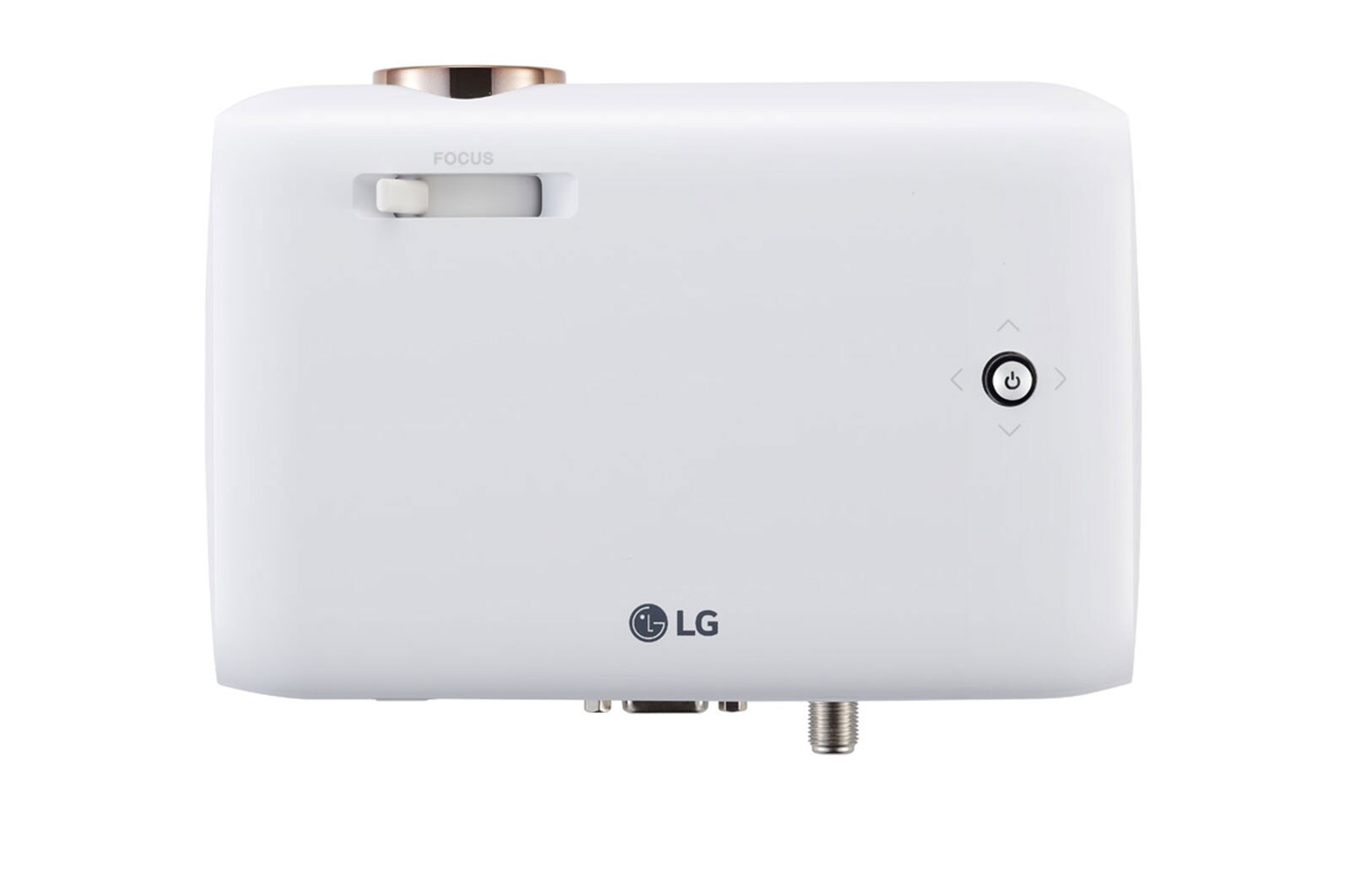 LG Projecteur DEL Minibeam avec pile intégrée, sortie du son Bluetooth et fonction de partage d’écran, PH550