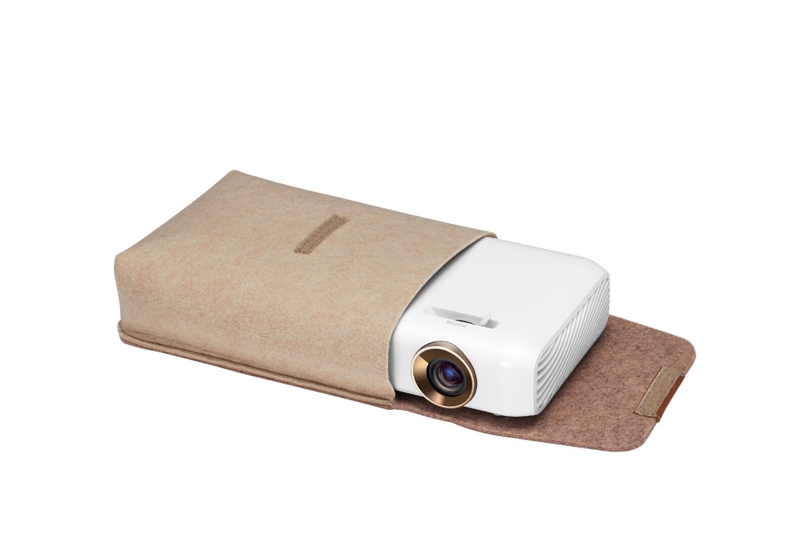 LG Projecteur DEL Minibeam avec pile intégrée, sortie du son Bluetooth et fonction de partage d’écran, PH550