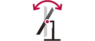 the thin client offering tilt adjustment.