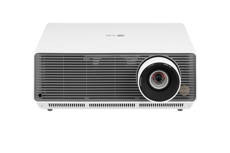Vue avant de Projecteur laser LG ProBeam 4K (3 840 x 2 160) avec luminosité de 6 000 lumens ANSI BU60RG