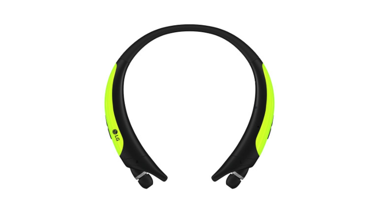 Vue avant de Casque d’écoute stéréo sans fil LG TONE Active<sup>MC</sup> HBS850 Vert