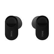 LG Écouteurs stéréophoniques sans fil BluetoothMD HBS-FL7 TONE Free de LG avec boîtier de recharge UVnano et Meridian Audio, HBS-FL7