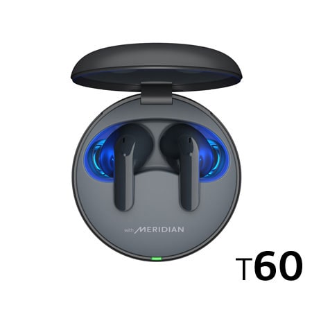 Écouteurs Bluetooth véritablement sans fil TONE FreeMD T60 de LG, et  boîtier de recharge UVnano+ - TONE-T60