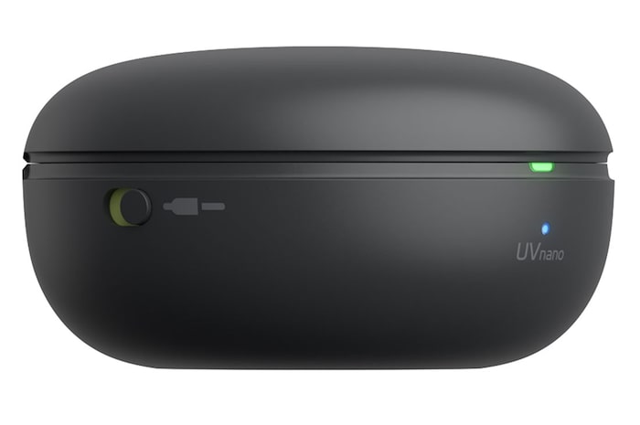 LG Écouteurs Bluetooth véritablement sans fil TONE Free<sup>MD</sup> T90 de LG avec son Dolby Atmos<sup>MD</sup> et dotés de la technologie du suivi de la tête<sup>MC</sup> de Dolby, TONE-T90