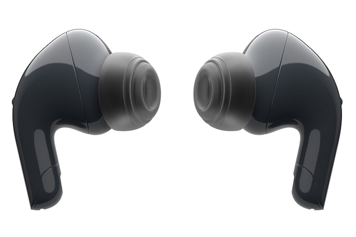 LG Écouteurs Bluetooth véritablement sans fil TONE Free<sup>MD</sup> T90 de LG avec son Dolby Atmos<sup>MD</sup> et dotés de la technologie du suivi de la tête<sup>MC</sup> de Dolby, TONE-T90