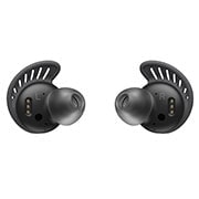 LG Écouteurs Bluetooth véritablement sans fil TONE Free<sup>MD</sup> Fit TF8 de LG dotés de la technologie SwivelGrip, et boîtier de recharge UVnano+, TONE-TF8