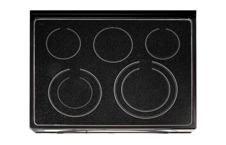 LG Cuisinière électrique à four double de 6,7 pi 3 avec Infrared Grill, LDE3037ST