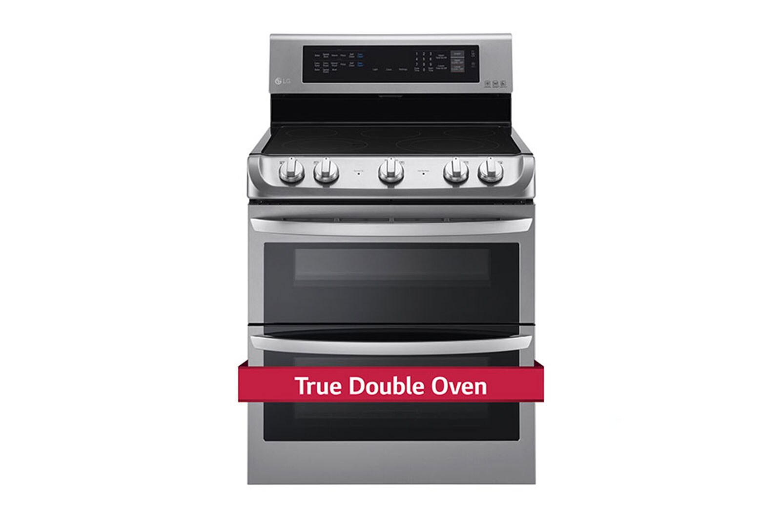 Cuisinière électrique à four doubl-LDE5415ST