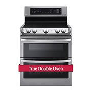 Cuisinière électrique à four doubl-LDE5415ST