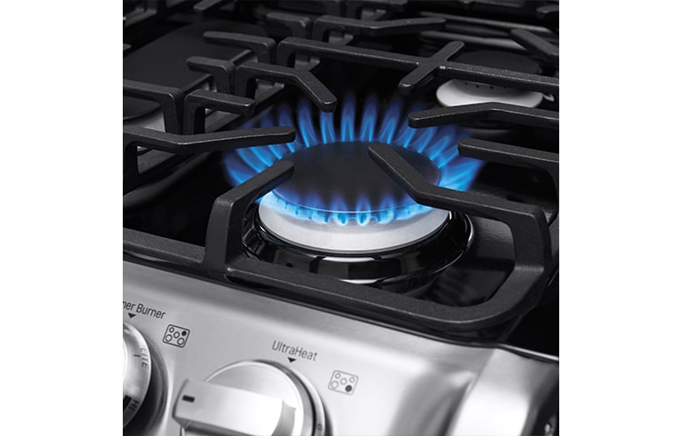 LG Cuisinière au gaz à four double de 6,9 pi 3 dotée du système ProBake Convection MC , de la technologie EasyClean MD Express et d’une grille coulissante, LDG5315ST