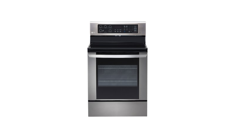 LG Cuisinière électrique de 6,3 pi3 dotée du système de convection véritable et de la fonction EasyClean<sup>MD</sup>, LRE3061ST