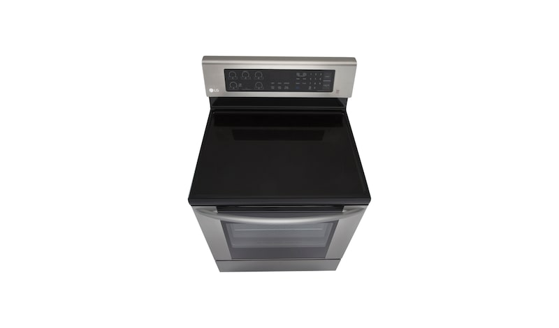 LG Cuisinière électrique de 6,3 pi3 dotée du système de convection véritable et de la fonction EasyClean<sup>MD</sup>, LRE3061ST