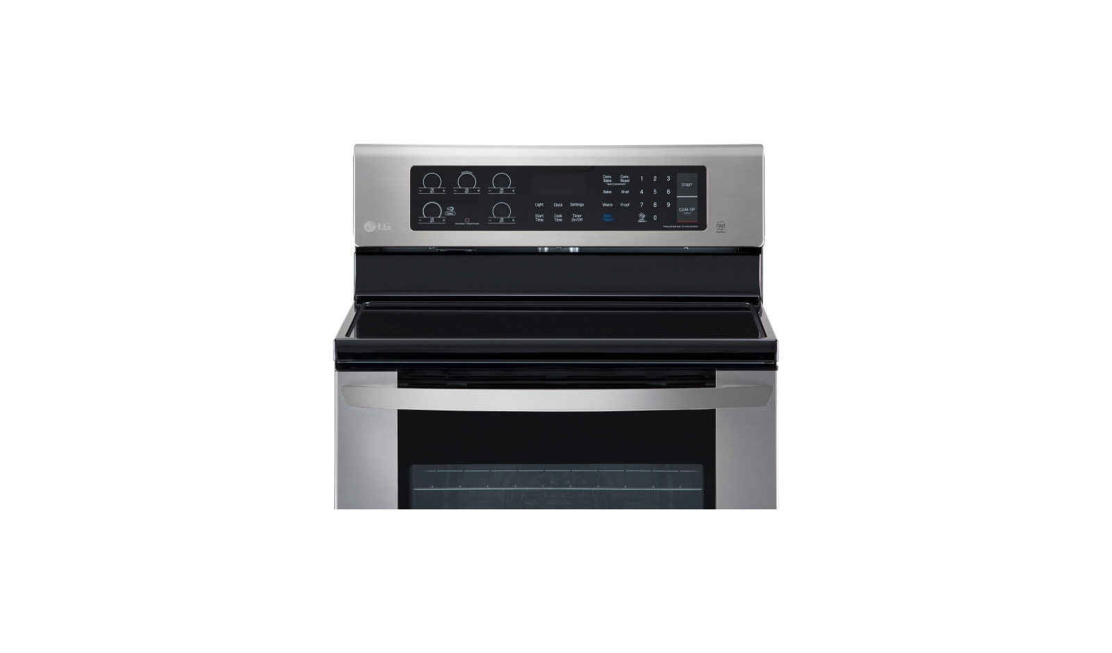 LG Cuisinière électrique de 6,3 pi3 dotée du système de convection véritable et de la fonction EasyClean<sup>MD</sup>, LRE3061ST