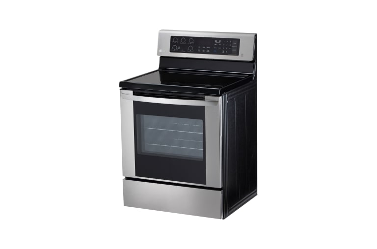LG Cuisinière électrique de 6,3 pi3 dotée du système de convection véritable et de la fonction EasyClean<sup>MD</sup>, LRE3061ST