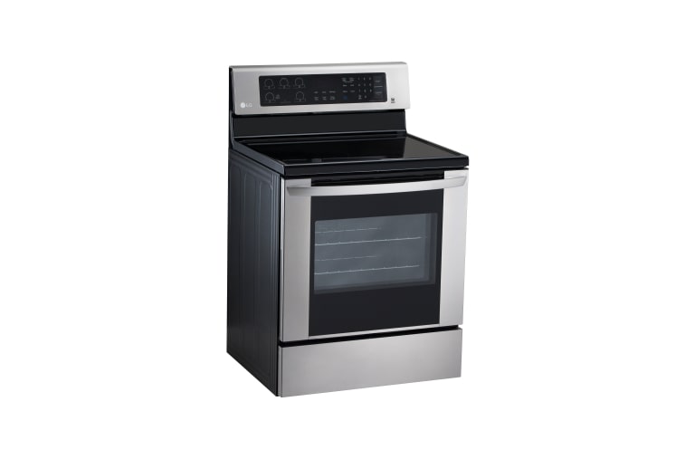 LG Cuisinière électrique de 6,3 pi3 dotée du système de convection véritable et de la fonction EasyClean<sup>MD</sup>, LRE3061ST