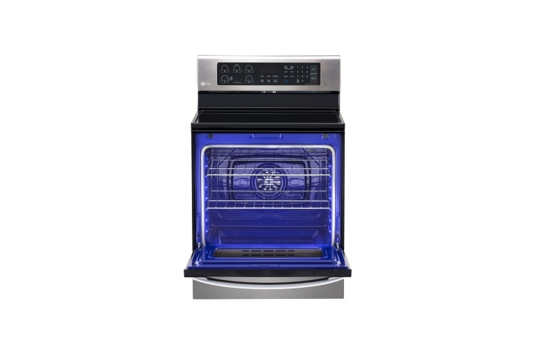 LG Cuisinière électrique de 6,3 pi3 dotée du système de convection véritable et de la fonction EasyClean<sup>MD</sup>, LRE3061ST