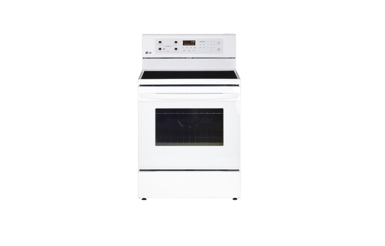 Vue avant de Cuisinière électrique de 6,3 pi3 LRE6321SW
