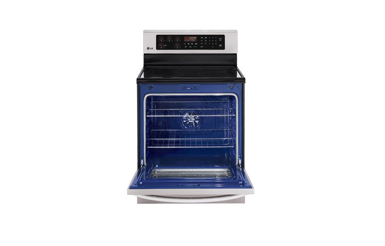 LG Cuisinière électrique de 6,3 pi3 avec convection par ventilateur, LRE6323ST