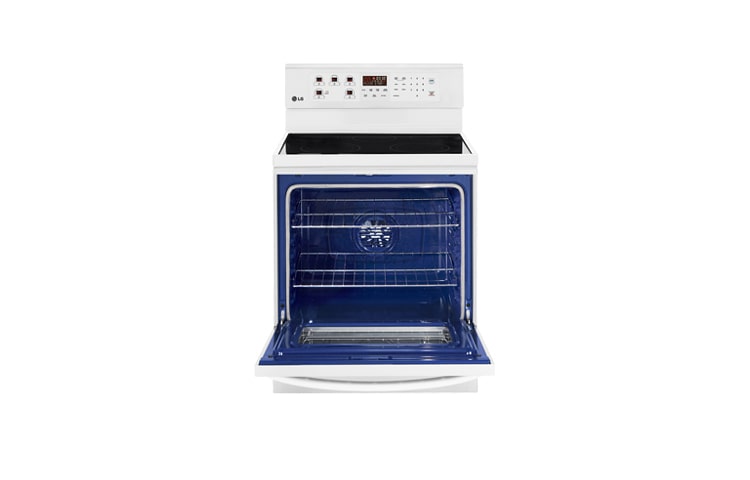 LG Cuisinière électrique de 6,3 pi3 avec convection par ventilateur, LRE6323SW