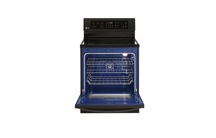 LG Cuisinière électrique de 6,3 pi3 avec Infrared Grill et convection véritable, LRE6325SB