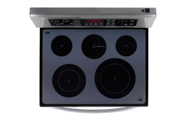 LG Cuisinière électrique de 6,3 pi 3 avec Infrared Grill et convection véritable, LRE6327ST