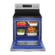 LG Cuisinière électrique intelligente de 6,3 pi3 avec Wi-Fi et fonctionnalité EasyClean<sup>MD</sup>, LREL6321S